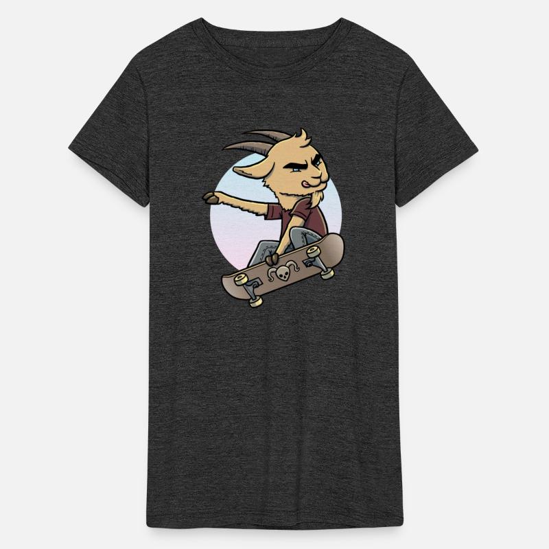 Goat On A Skateboard Skateboarding