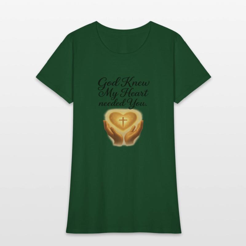 God Knew My Heart Needed You T-Shirt – Christians