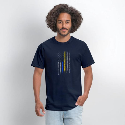Gold Blue Line 911 Police Dispatcher First