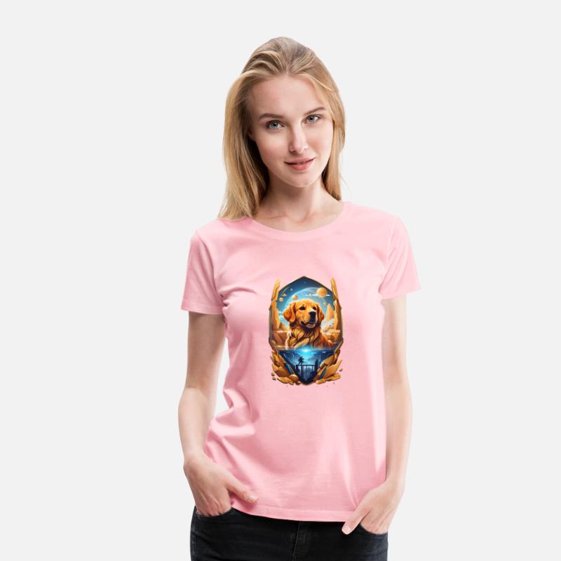 Golden Retriever in Space