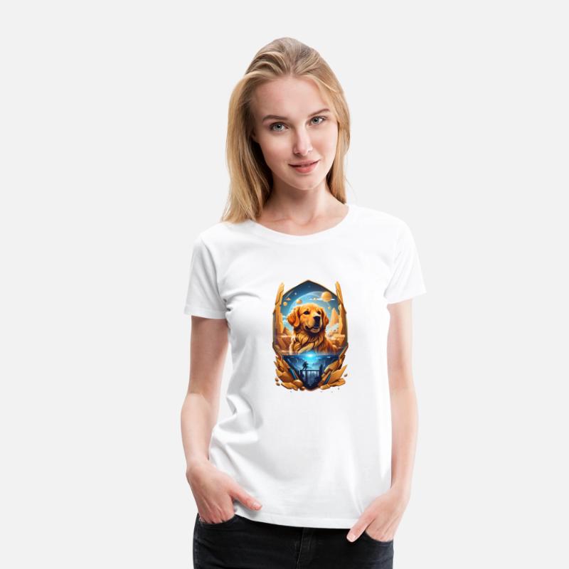 Golden Retriever in Space