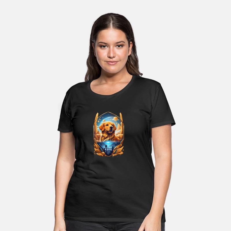 Golden Retriever in Space