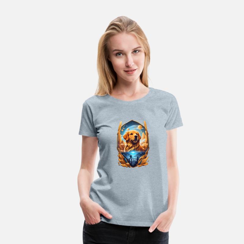 Golden Retriever in Space