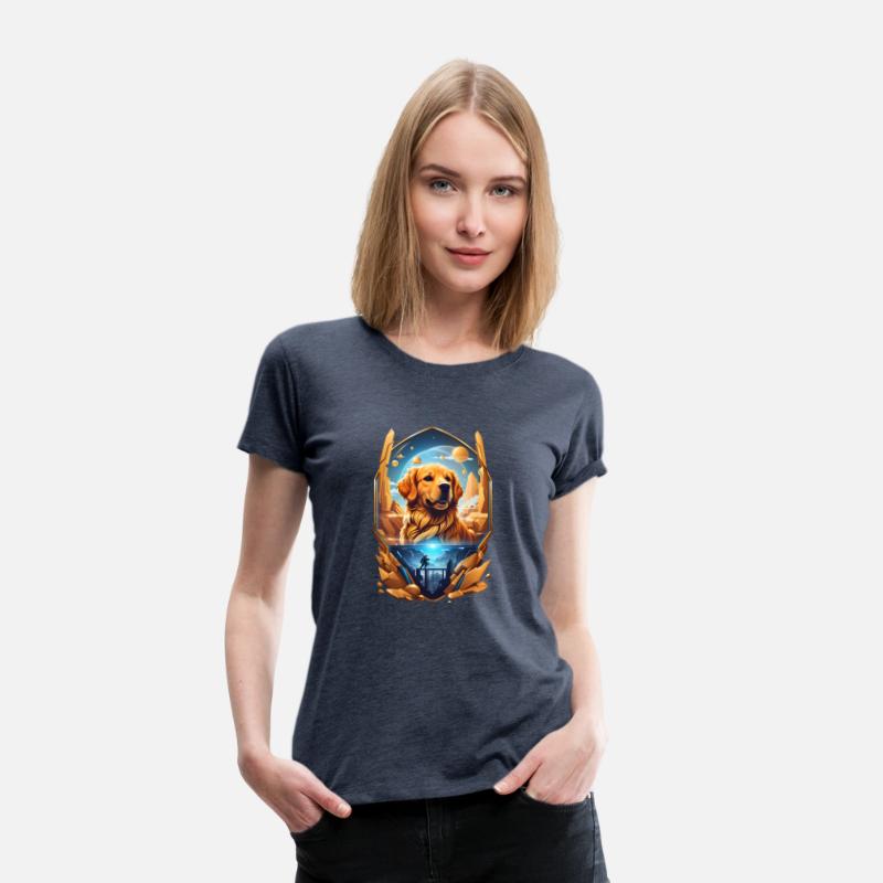 Golden Retriever in Space