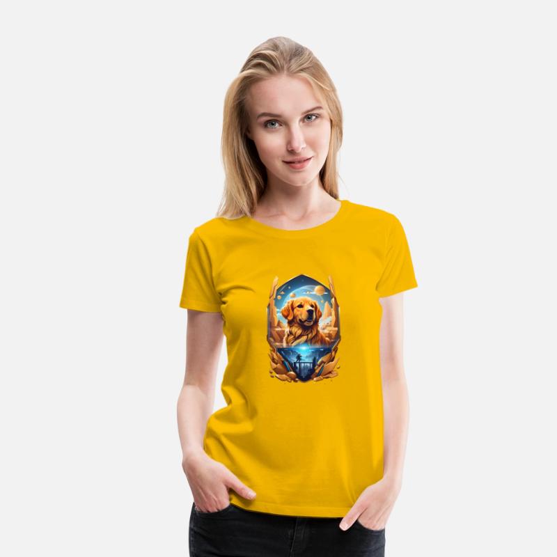 Golden Retriever in Space