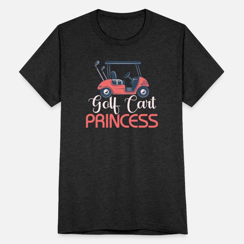 Golf Cart Princess Golfer Woman Girl