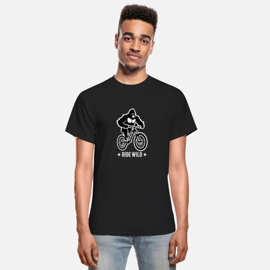 Gorilla Biker Mountain Biker E-Biker Funny Animals