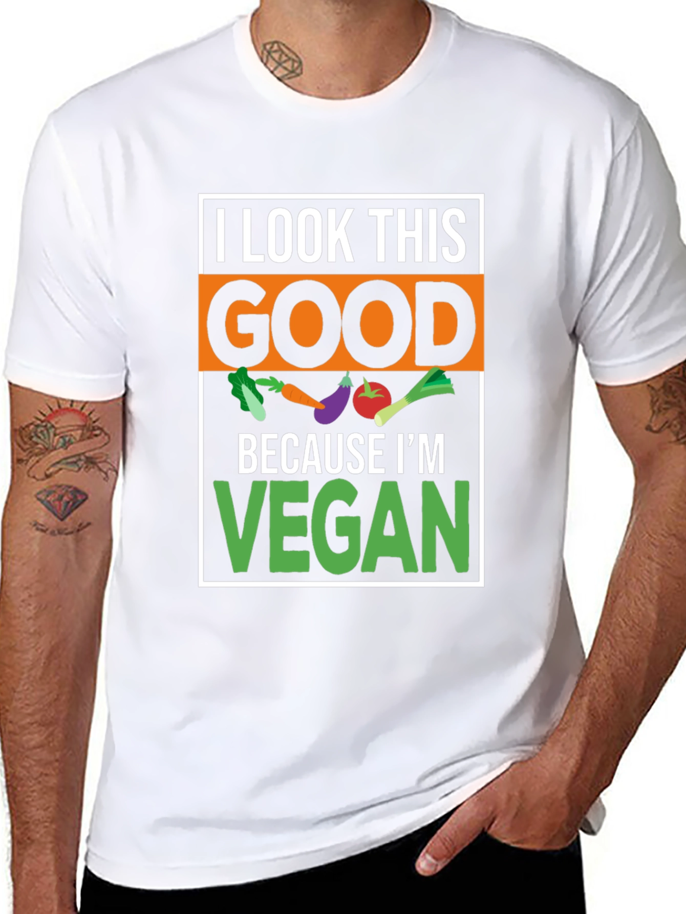 I Look This Good Vegan T-Shirt