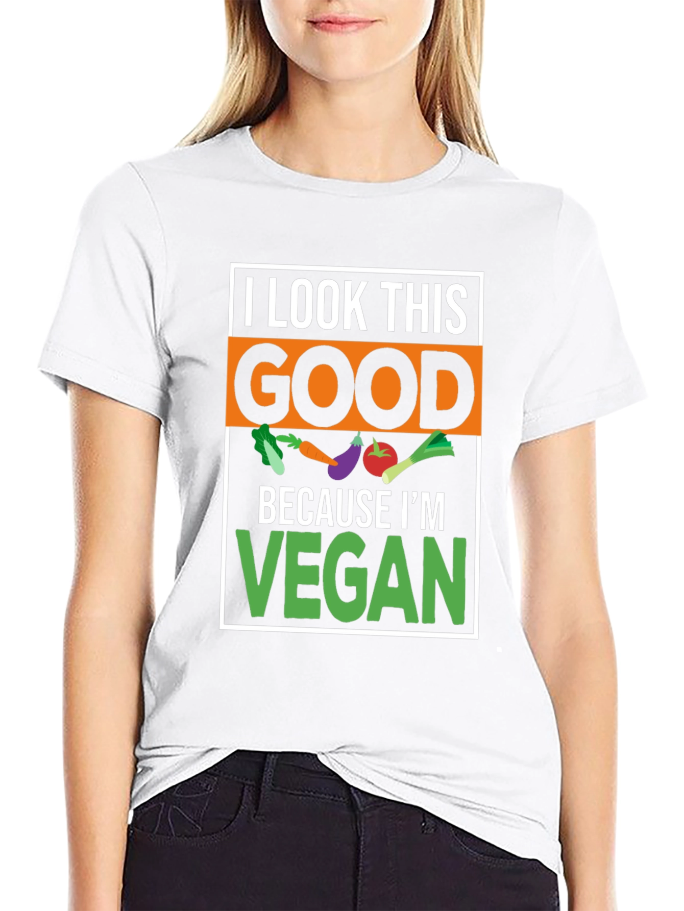 I Look This Good Vegan T-Shirt