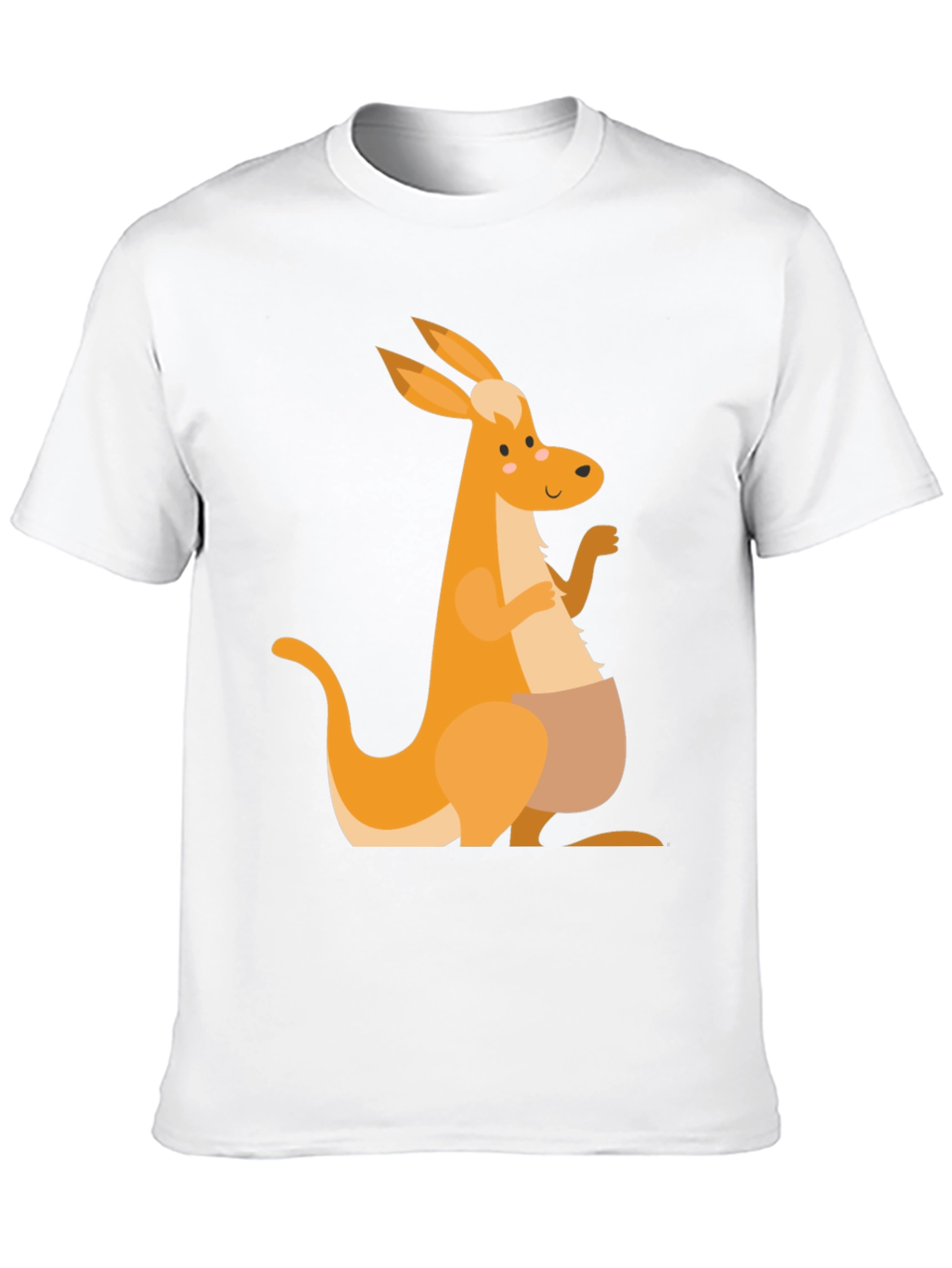 Kangaroo Graphic Tee - Mens Black T-Shirt