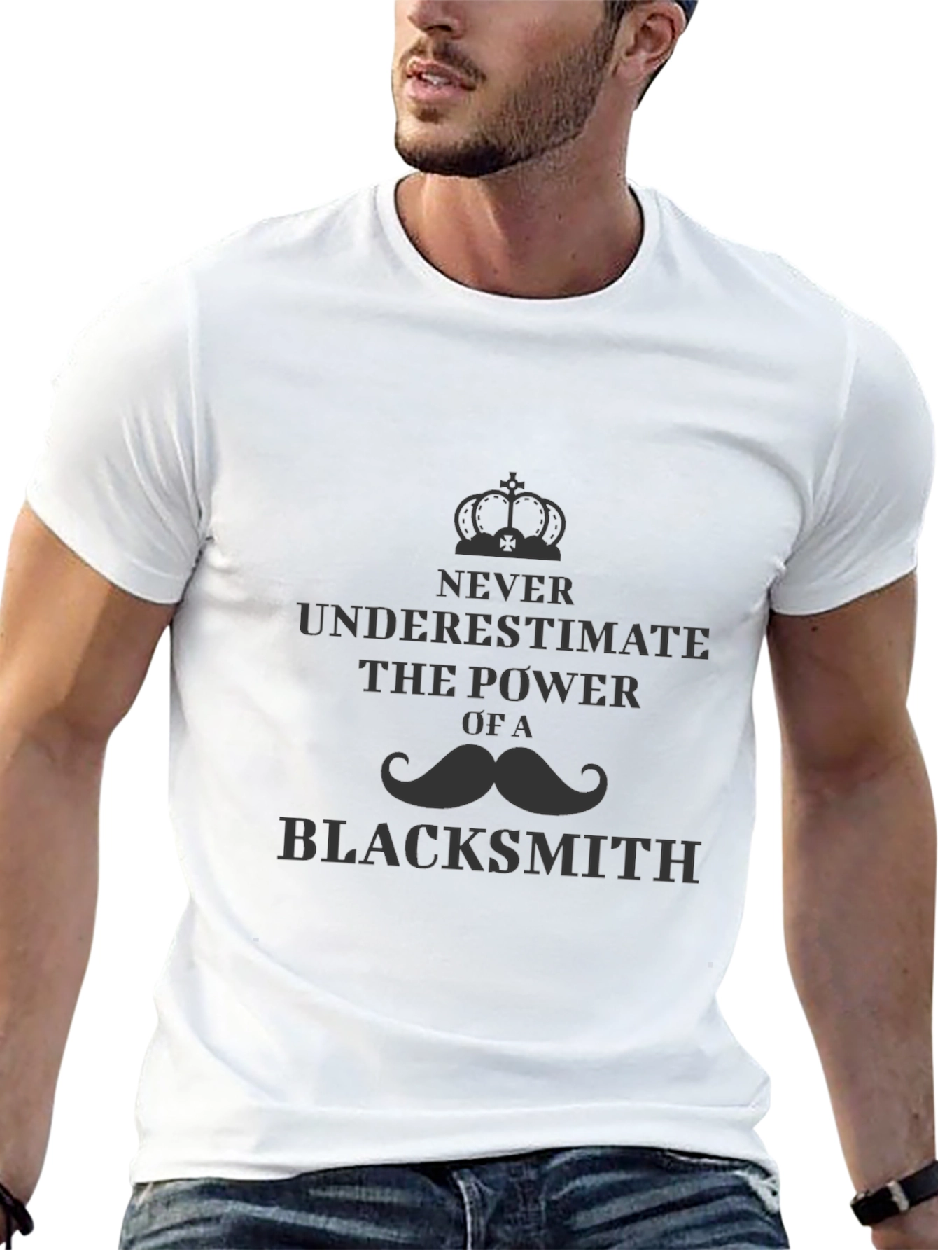 Blacksmith Power T-Shirt - Funny Graphic Tee