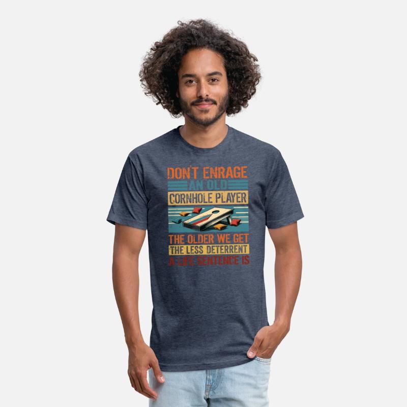 Grandpa Cornhole Senior Saying - Don't Enrage