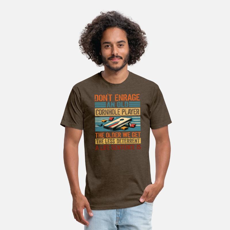 Grandpa Cornhole Senior Saying - Don't Enrage