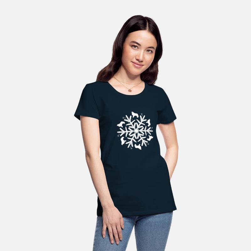 Great Pyrenees Snowflake Pattern