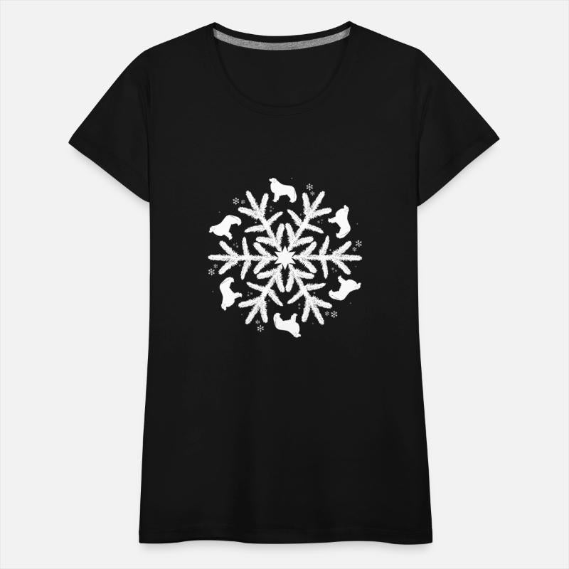Great Pyrenees Snowflake Pattern