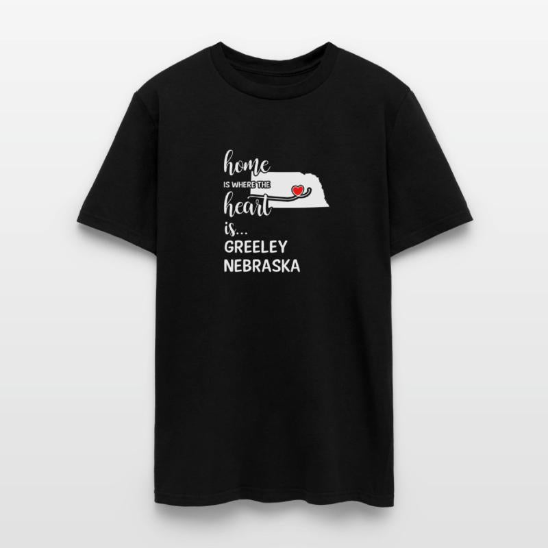 Greeley County Nebraska Is Where My Heart Is Gift