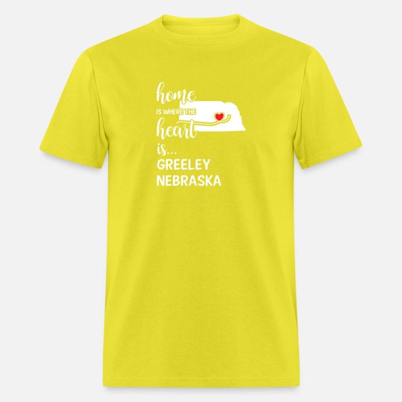 Greeley County Nebraska Is Where My Heart Is Gift