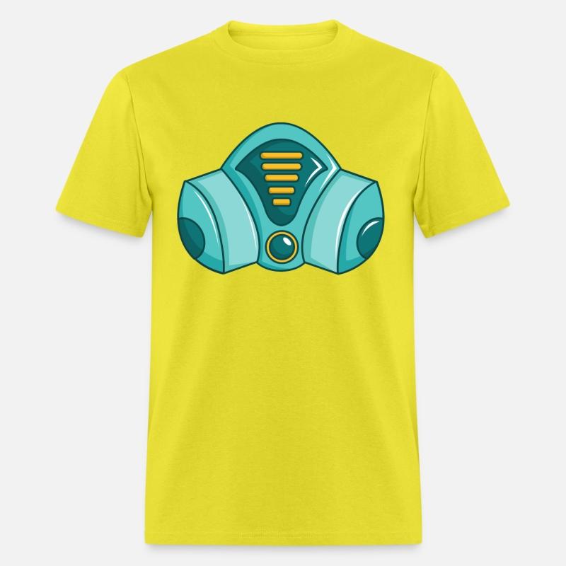 Green Comic Face Protection Nuclear Gas Mask