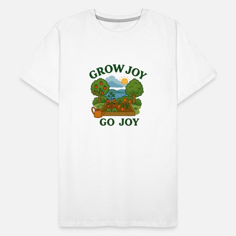 Grow Joy Go Joy Garden Nature Quote