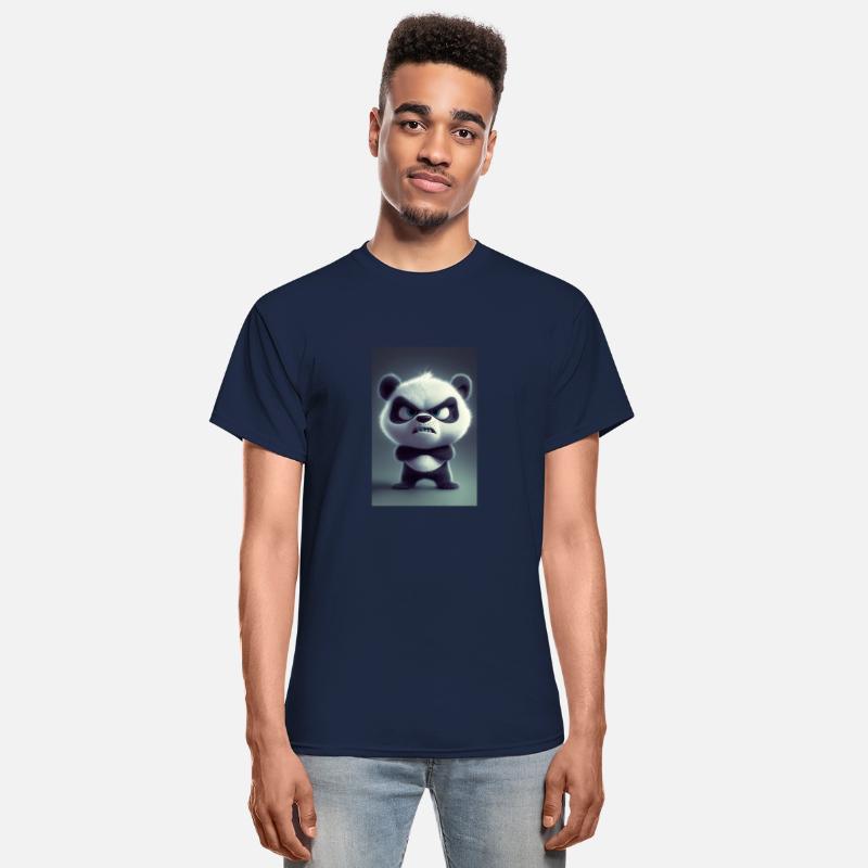 Grumpy Cartoon Panda Mood