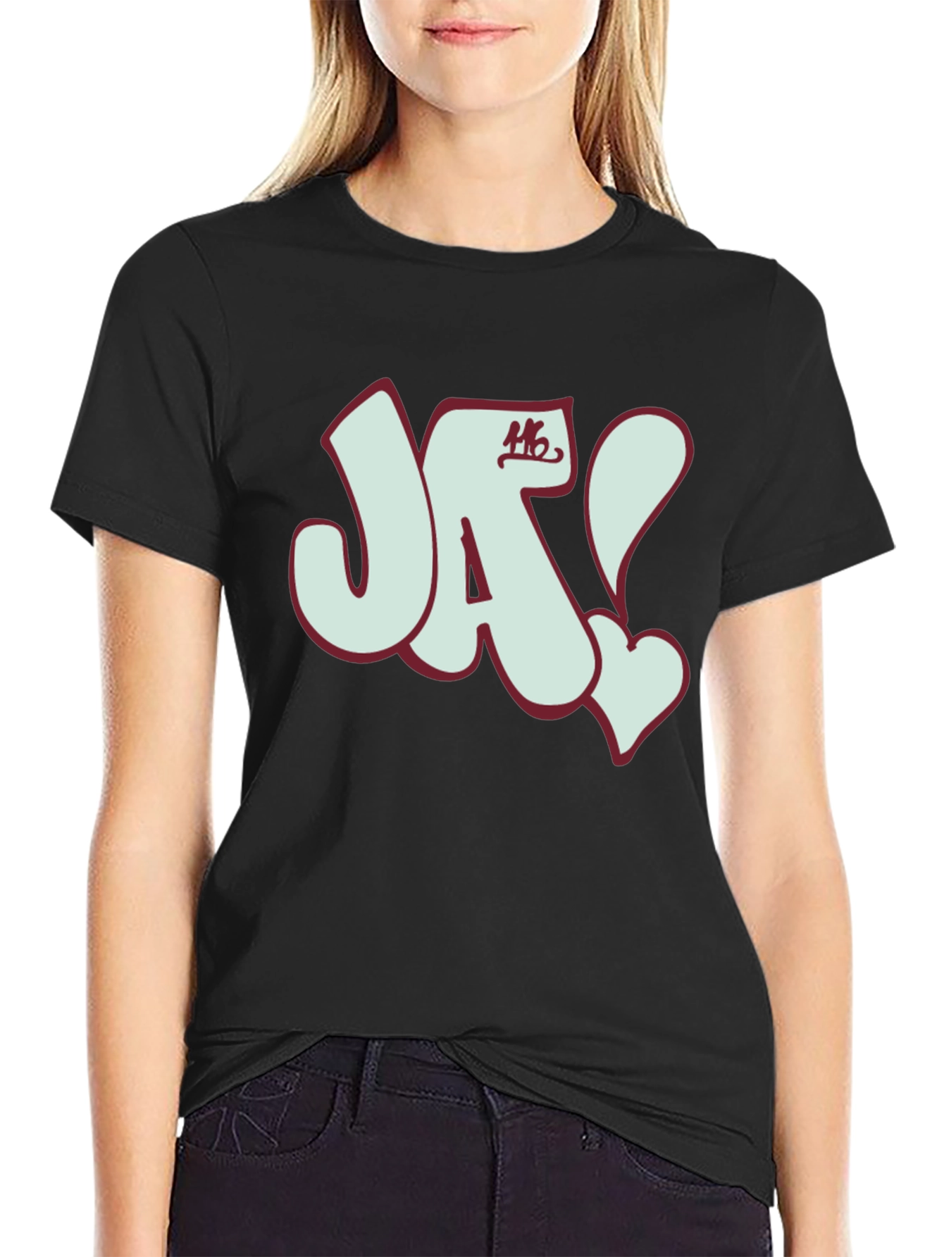 JA! Graphic T-Shirt - Casual Style