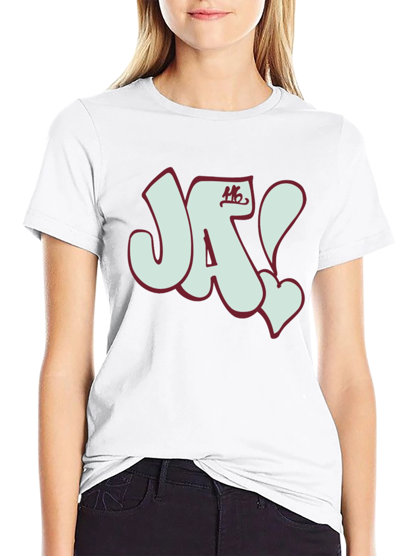 JA! Graphic T-Shirt - Casual Style