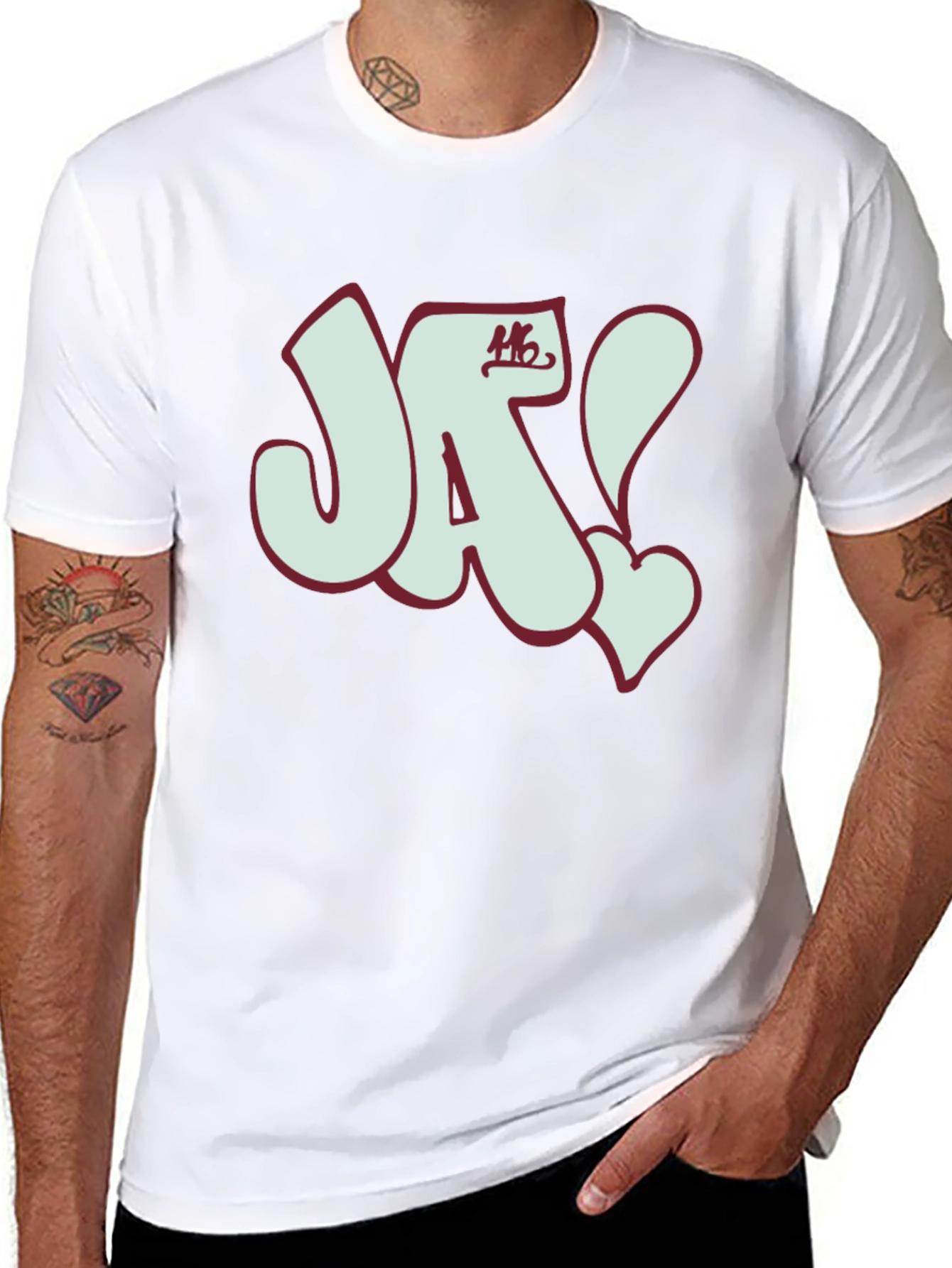 JA! Graphic T-Shirt - Casual Style