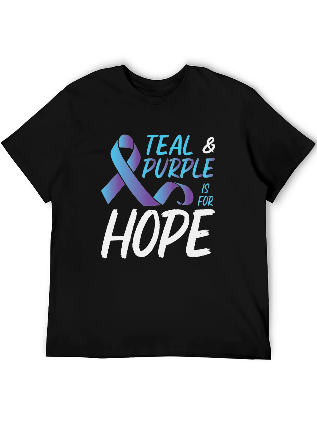 Teal & Purple Hope T-Shirt
