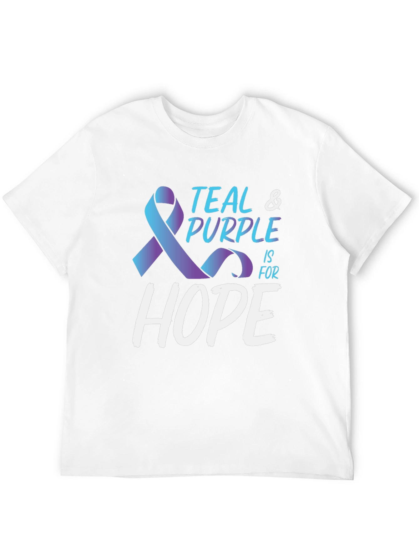 Teal & Purple Hope T-Shirt