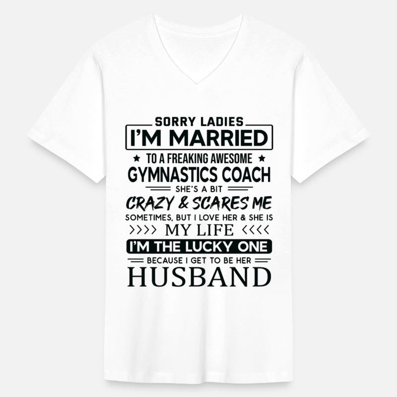Gymnastics Coach Funny Saying For Husband