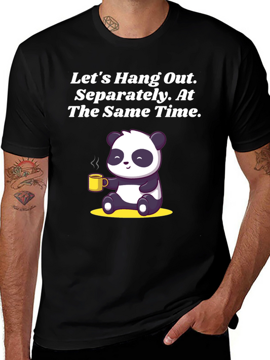 Hang Out Separately Panda T-Shirt