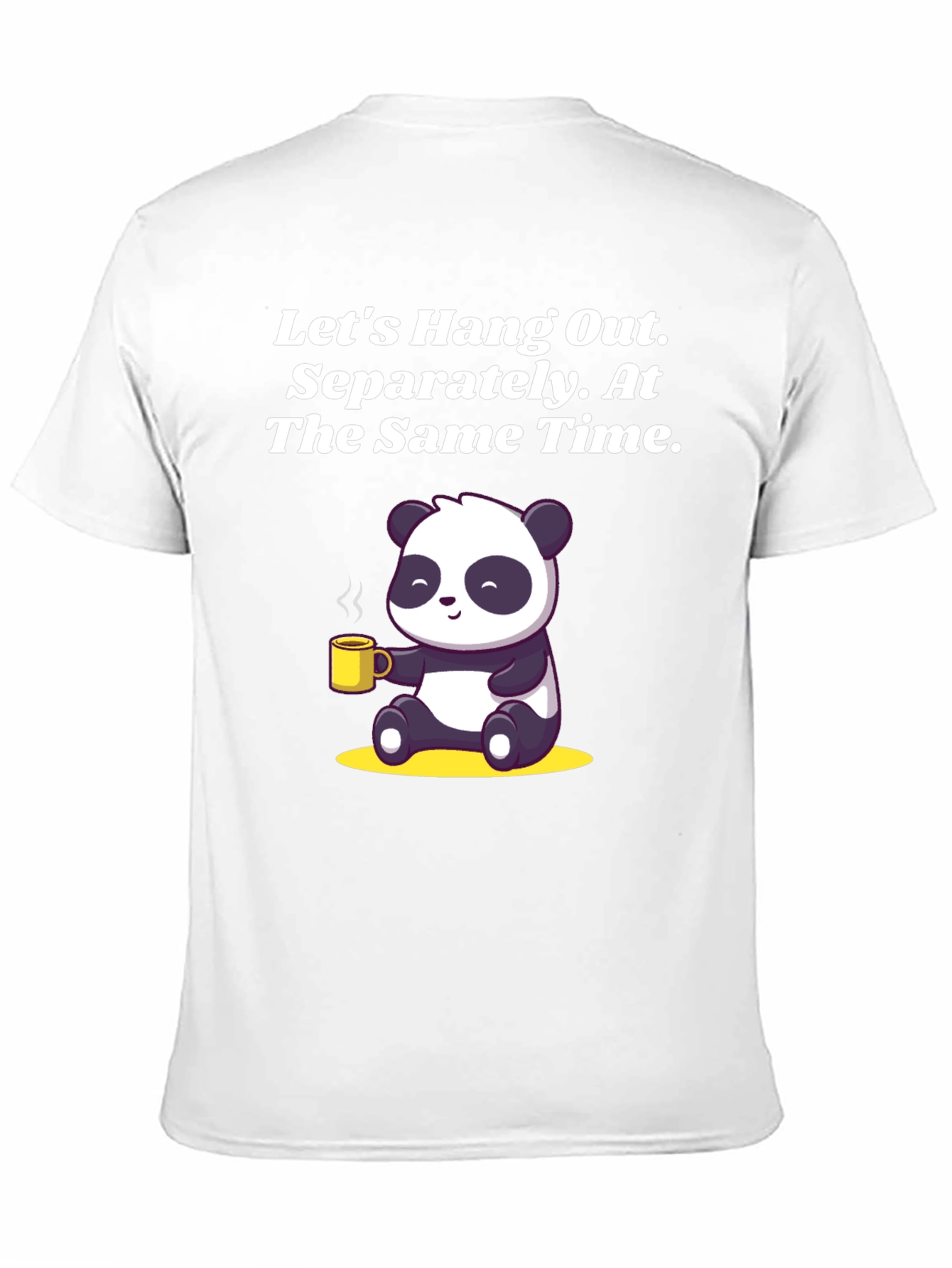 Hang Out Separately Panda T-Shirt