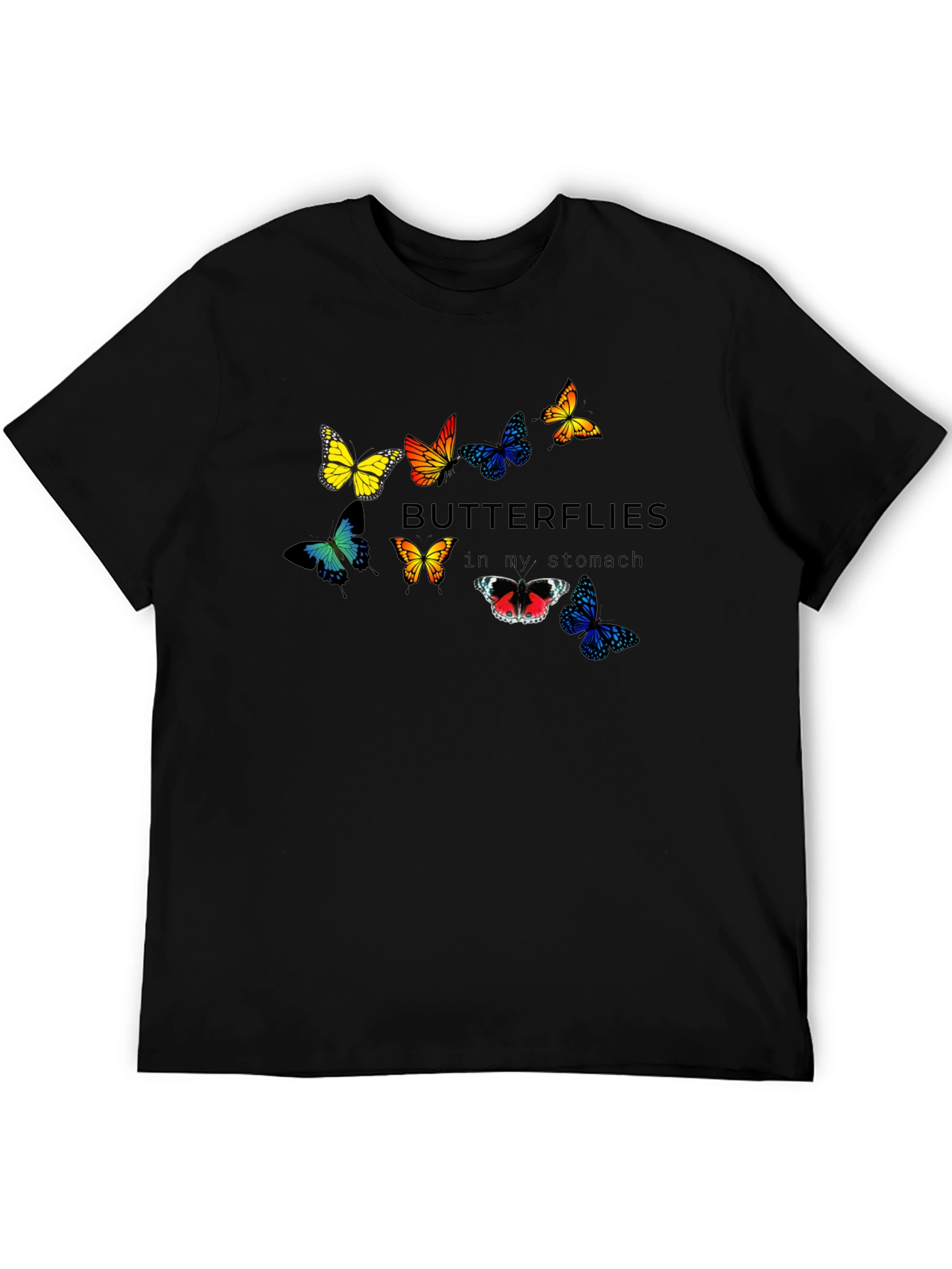 Butterflies in My Stomach Graphic T-Shirt