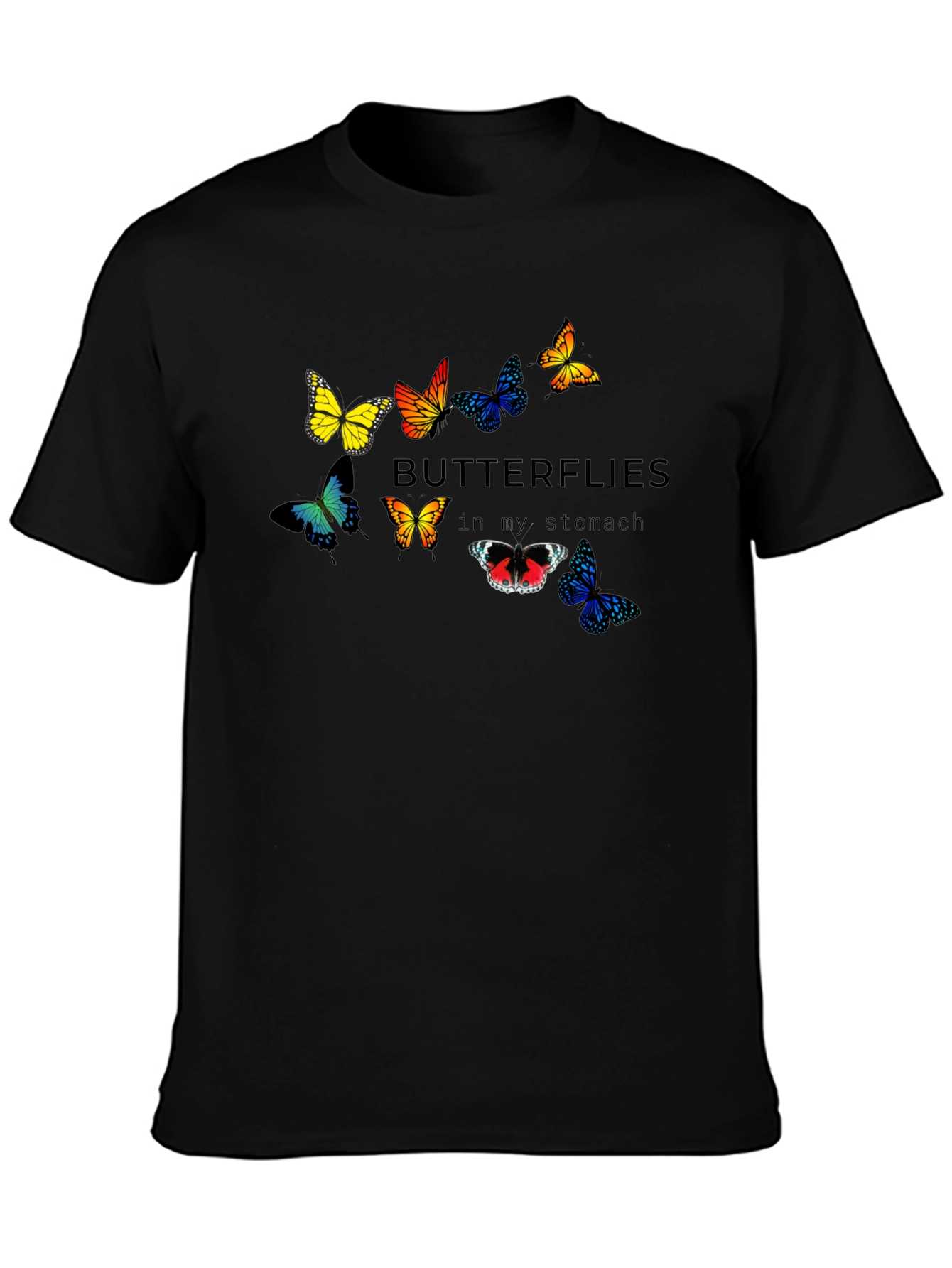 Butterflies in My Stomach Graphic T-Shirt