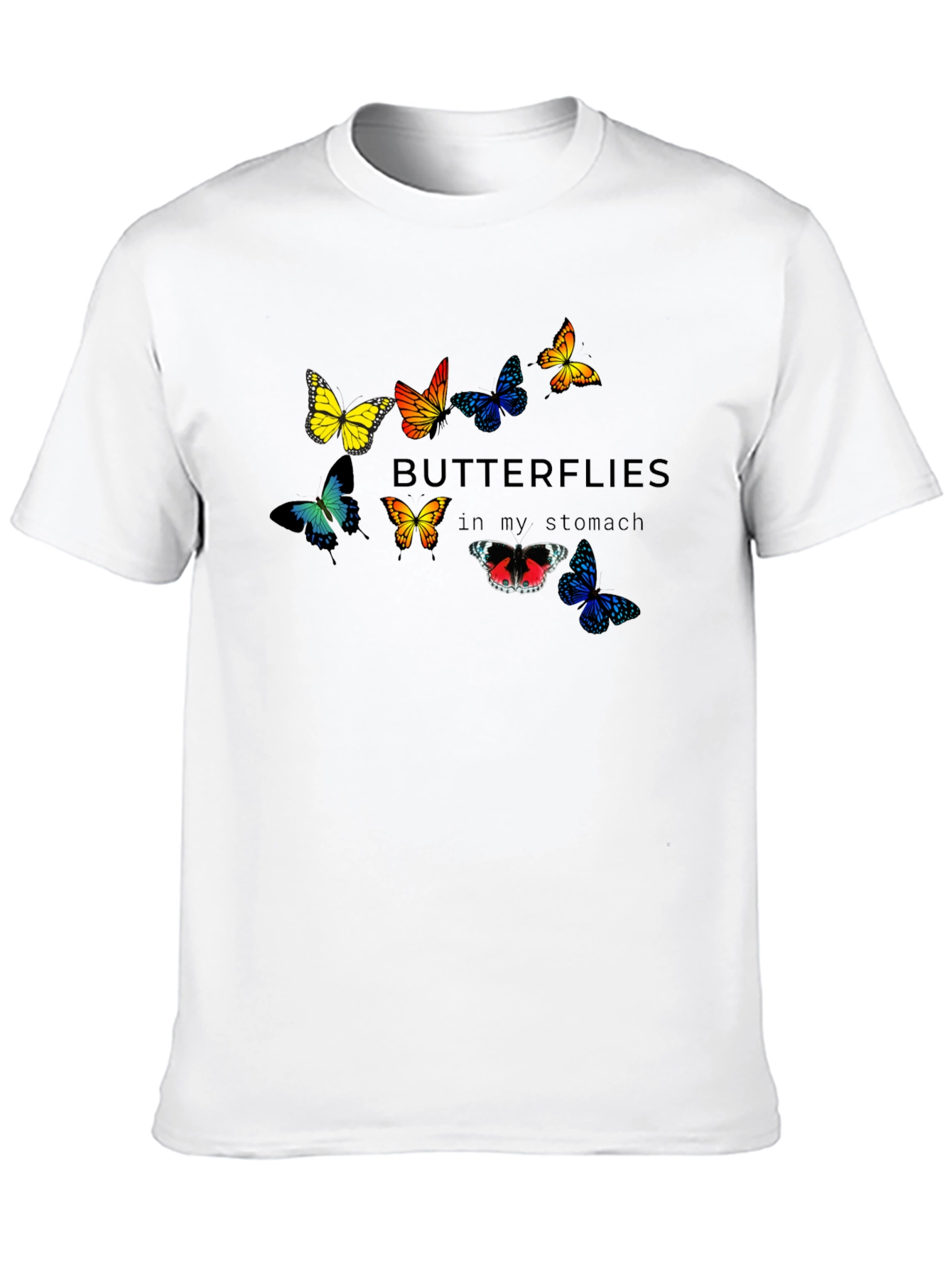 Butterflies in My Stomach Graphic T-Shirt