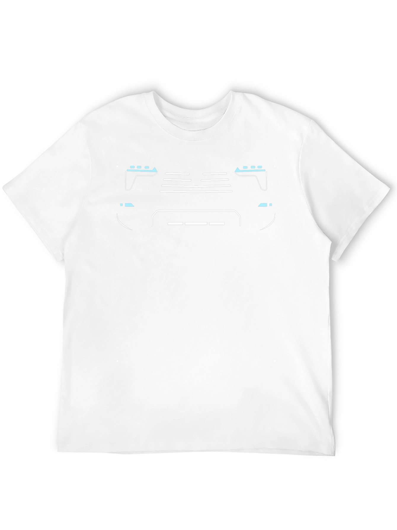 Abstract Car Front T-Shirt - Cool Automotive Design