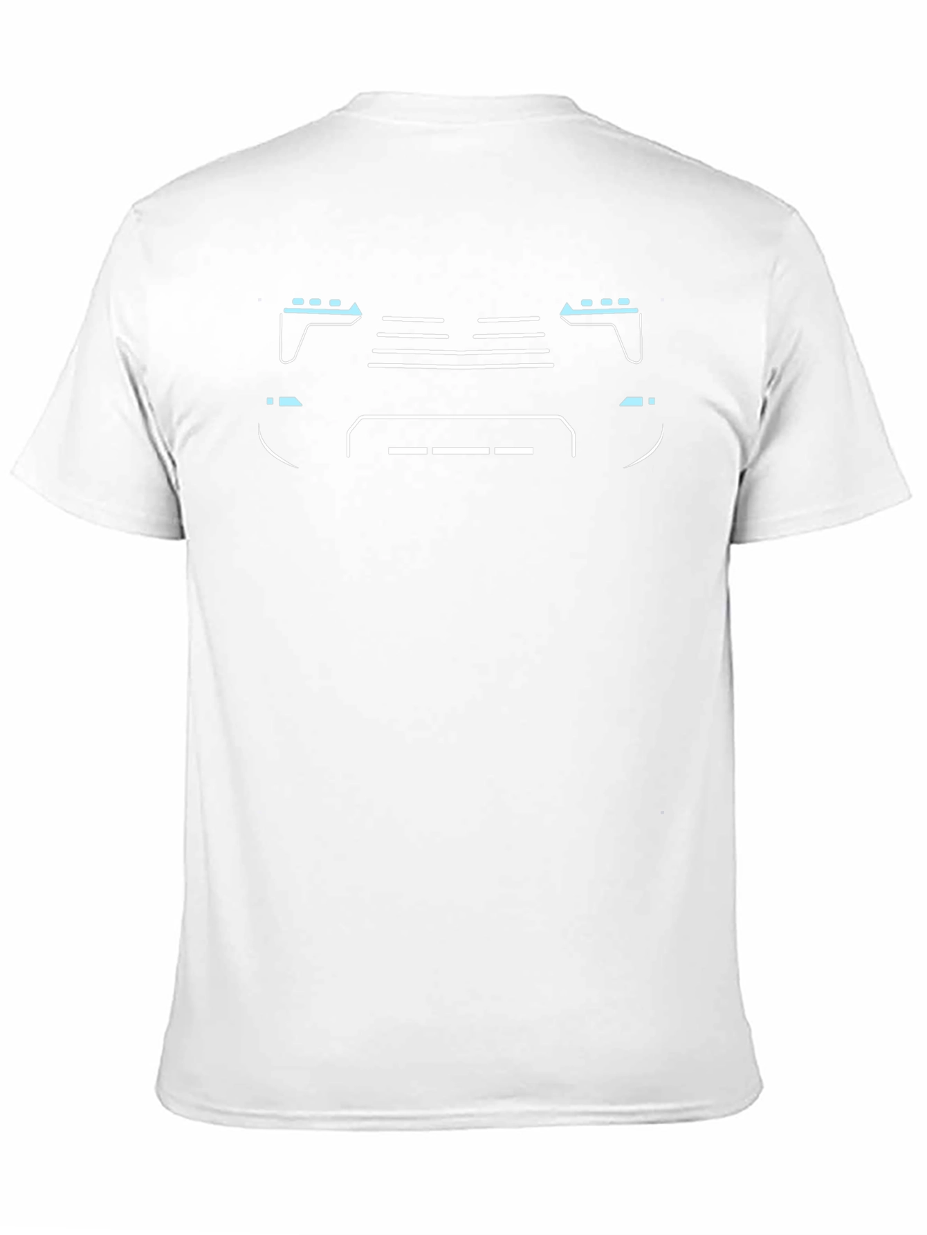 Abstract Car Front T-Shirt - Cool Automotive Design