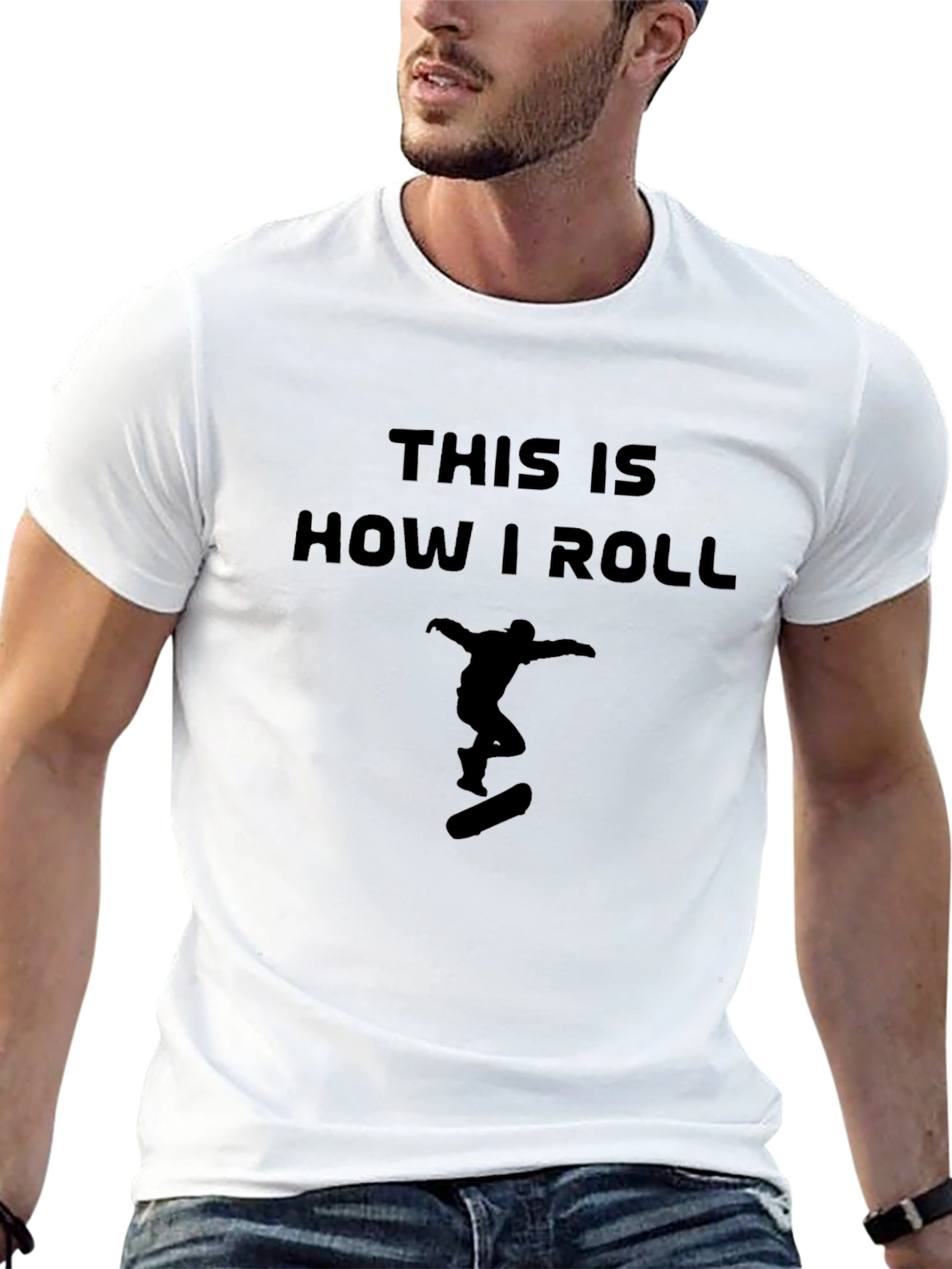 This Is How I Roll Skateboard T-Shirt