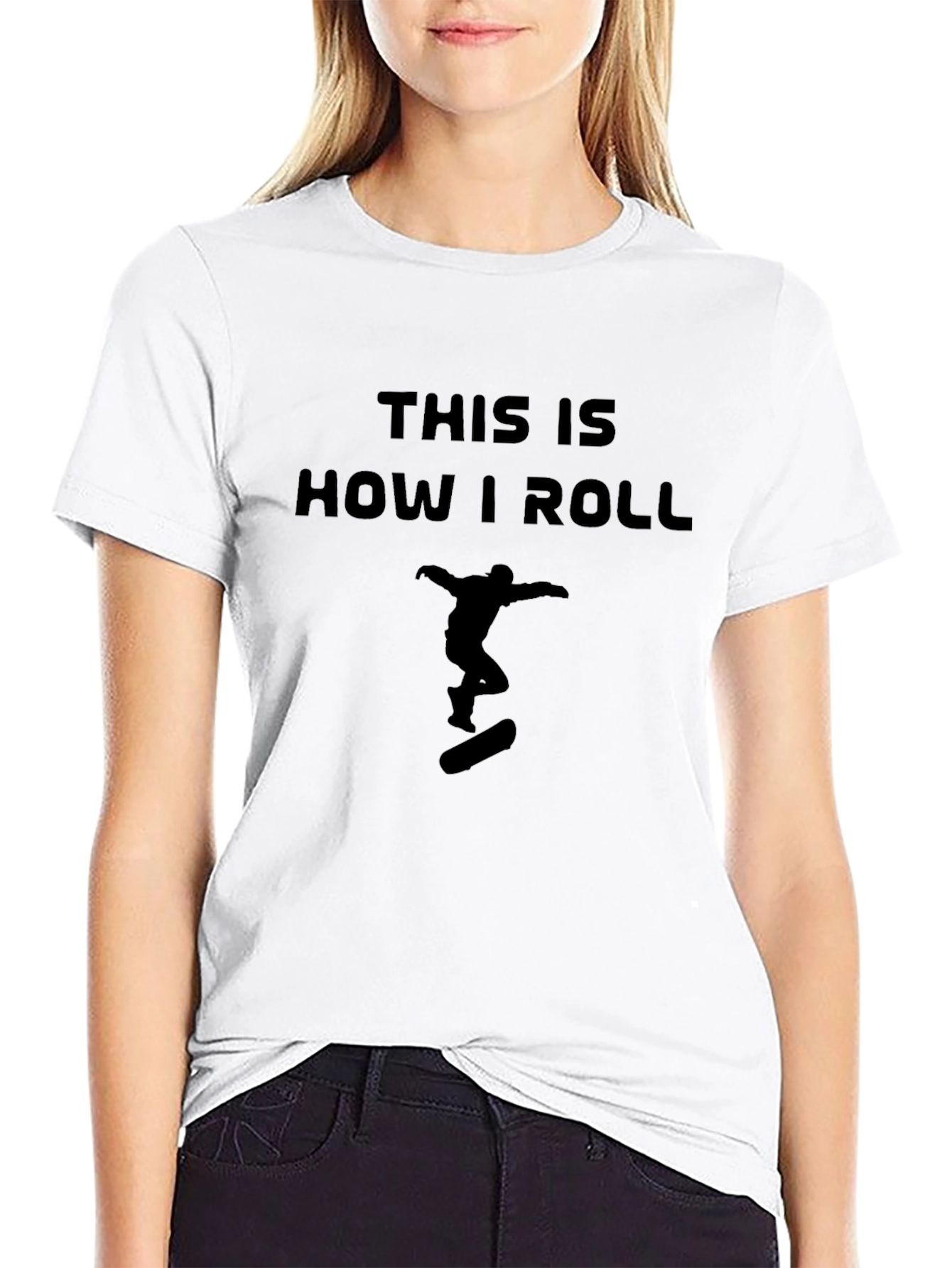 This Is How I Roll Skateboard T-Shirt