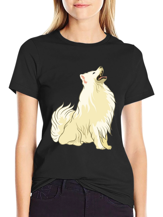 Dog Graphic Black T-Shirt