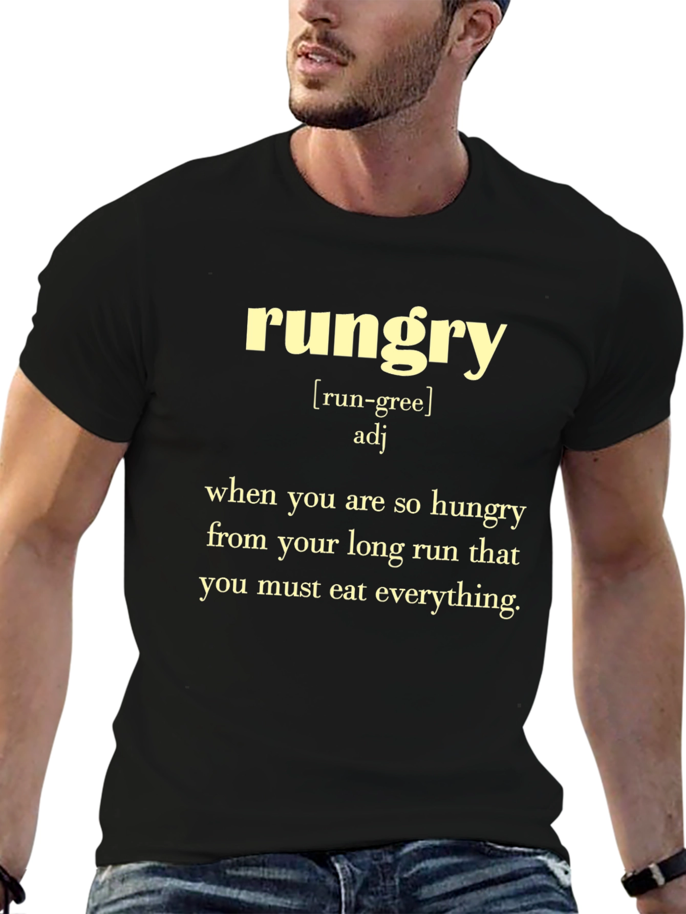 Rungry Definition T-Shirt - Funny Running Apparel