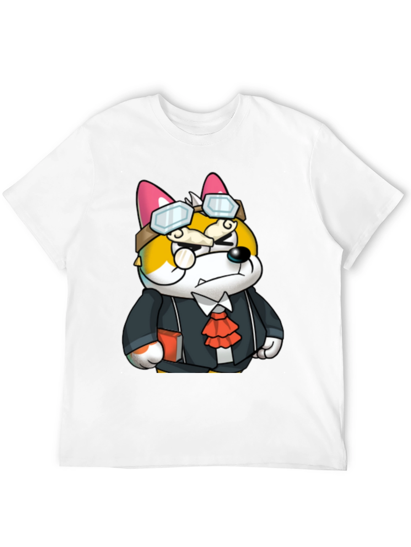 Dog Professor Graphic Tee - Smart & Stylish
