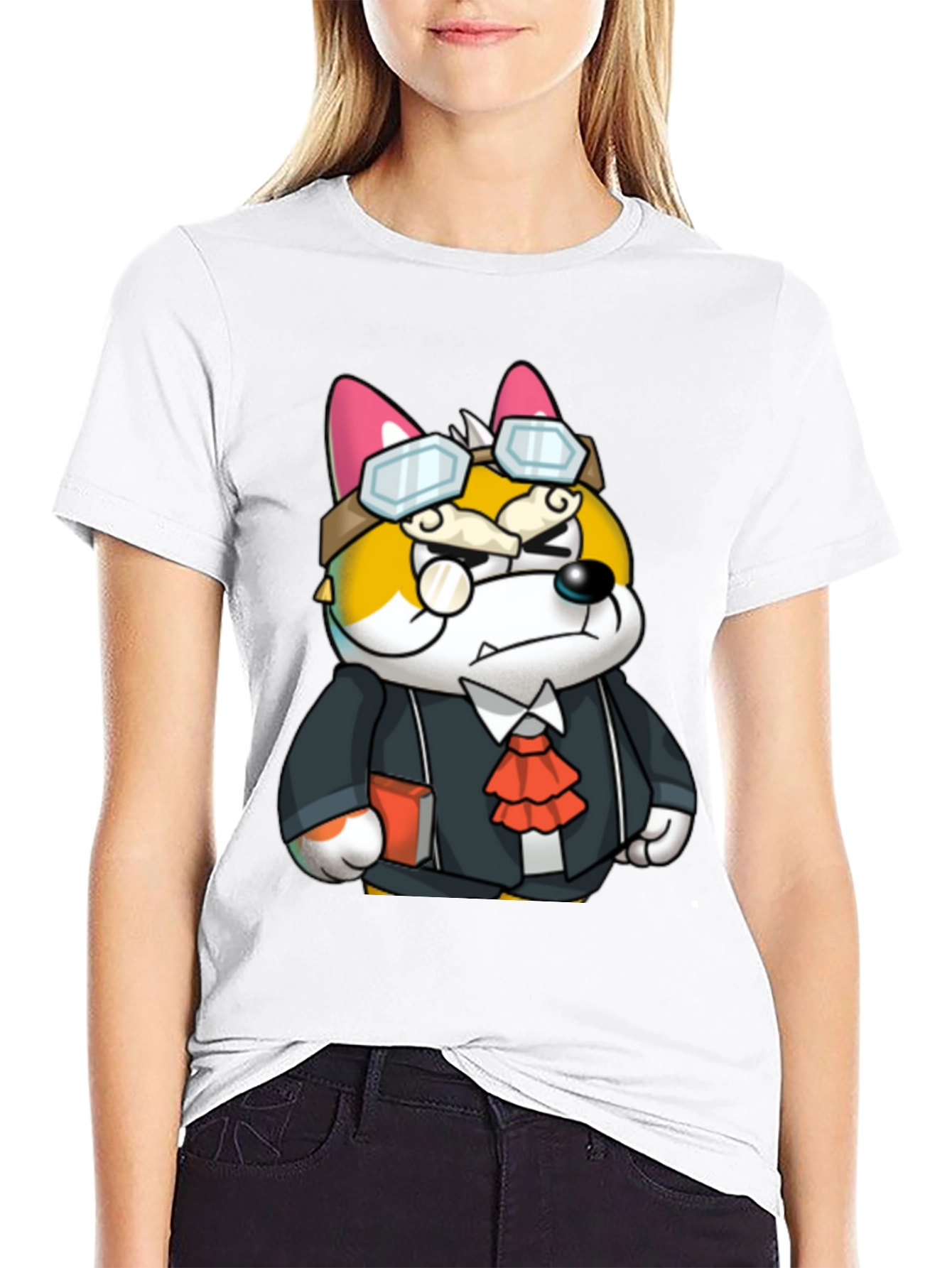 Dog Professor Graphic Tee - Smart & Stylish