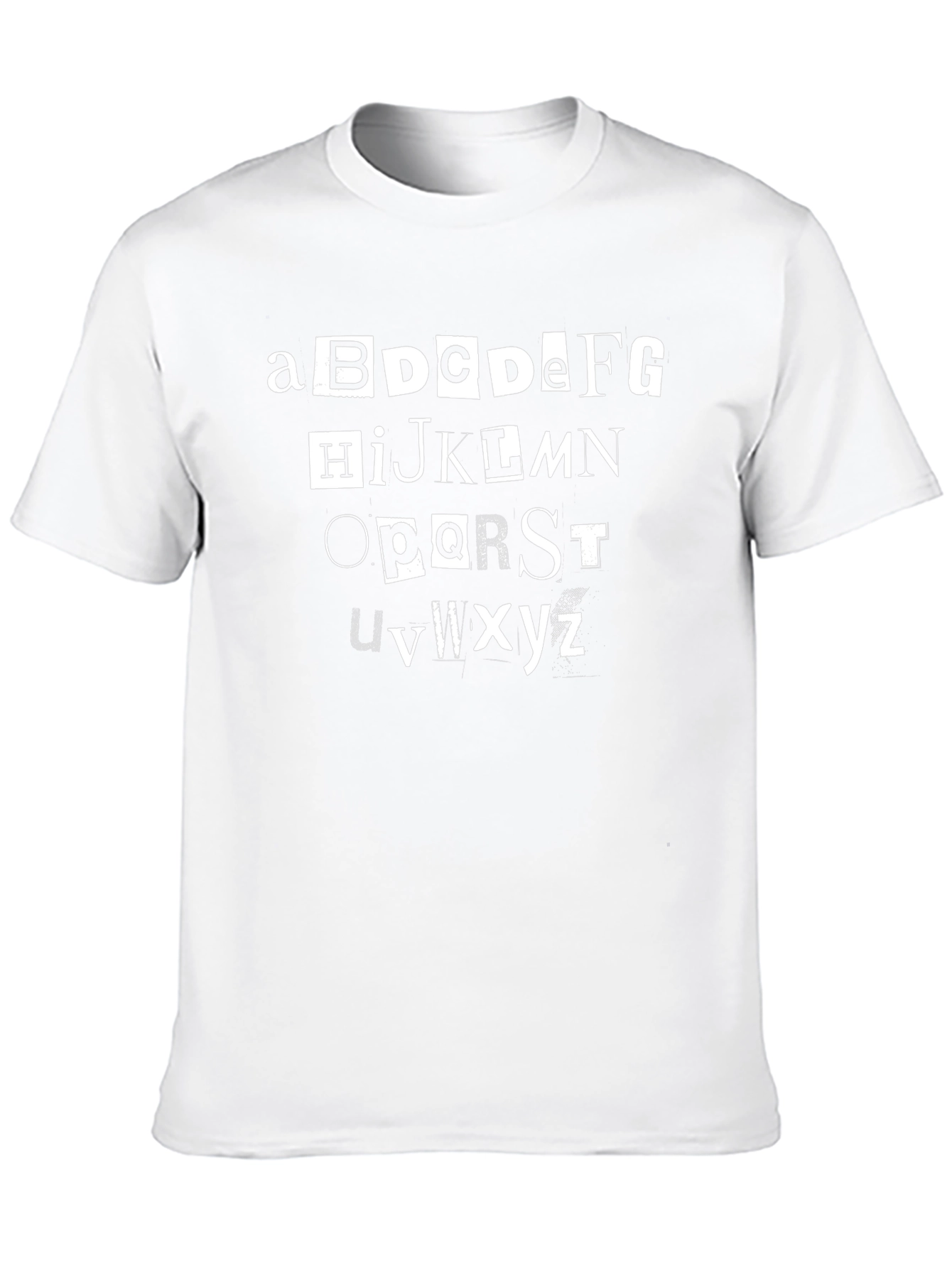 Alphabet Ransom T-Shirt