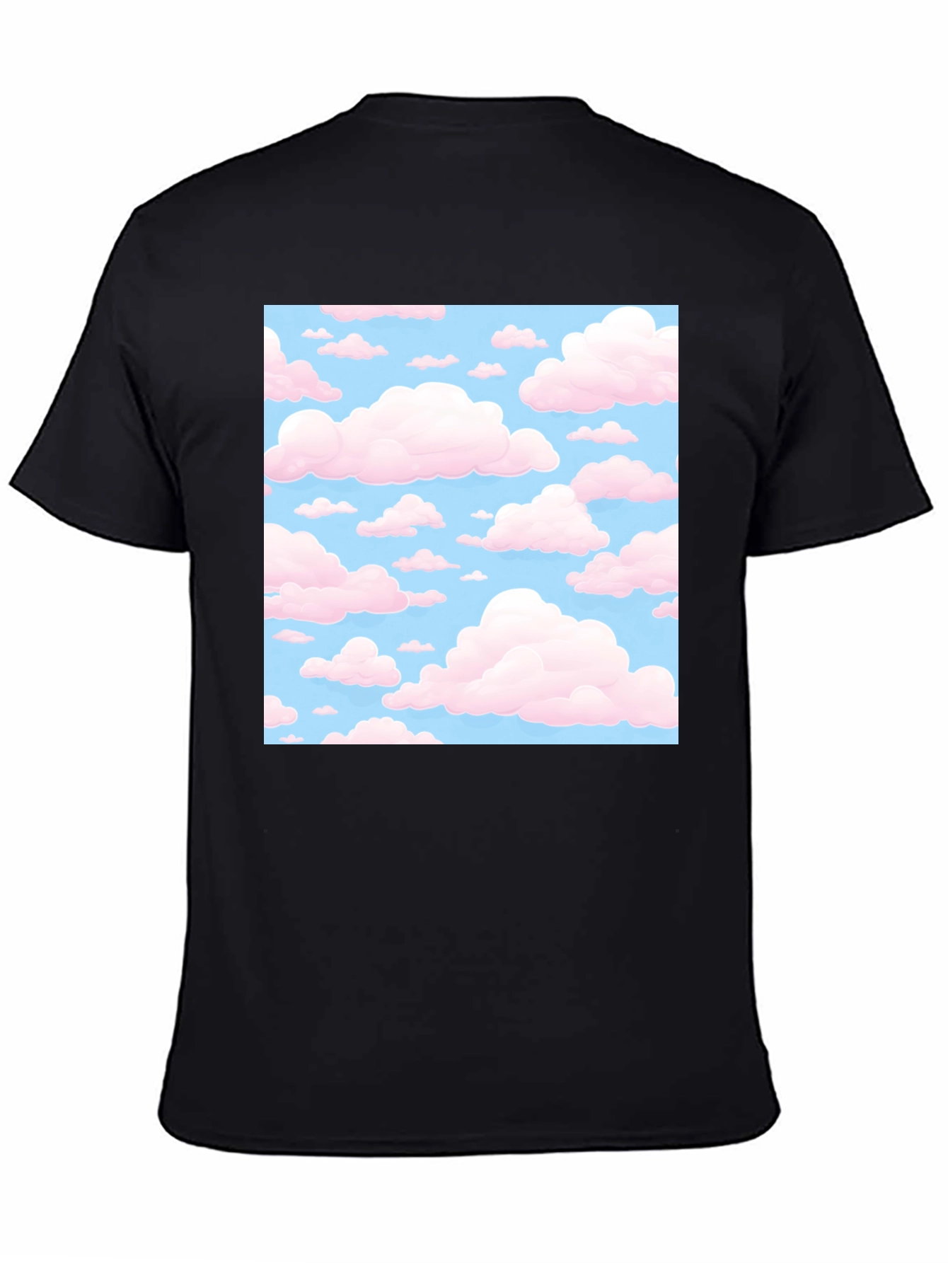 Pastel Clouds Graphic Tee - Dreamy Comfort