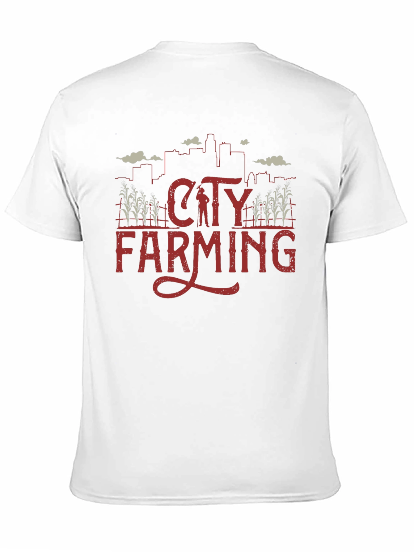 City Farming Graphic Tee - Urban Agriculture T-Shirt