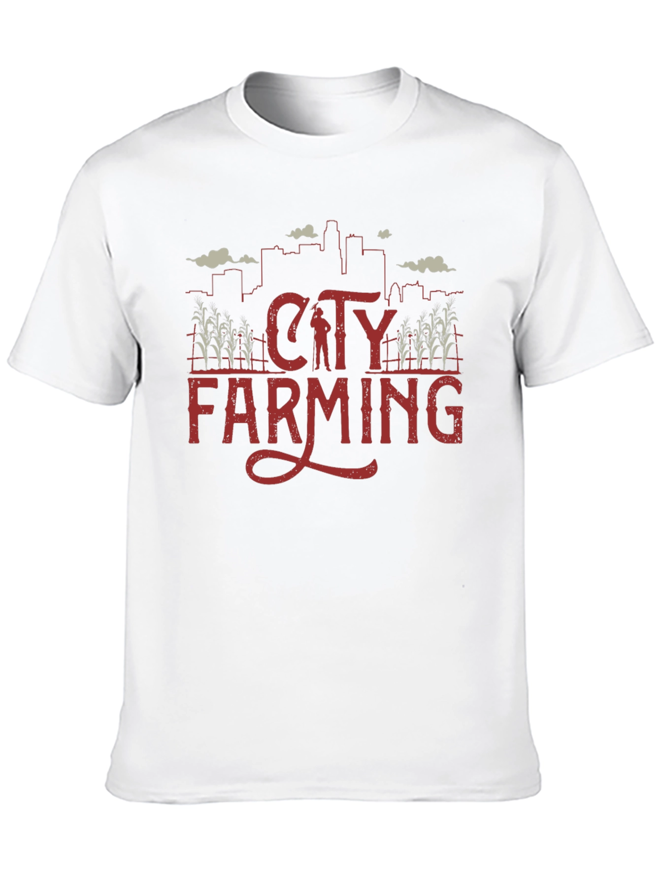 City Farming Graphic Tee - Urban Agriculture T-Shirt