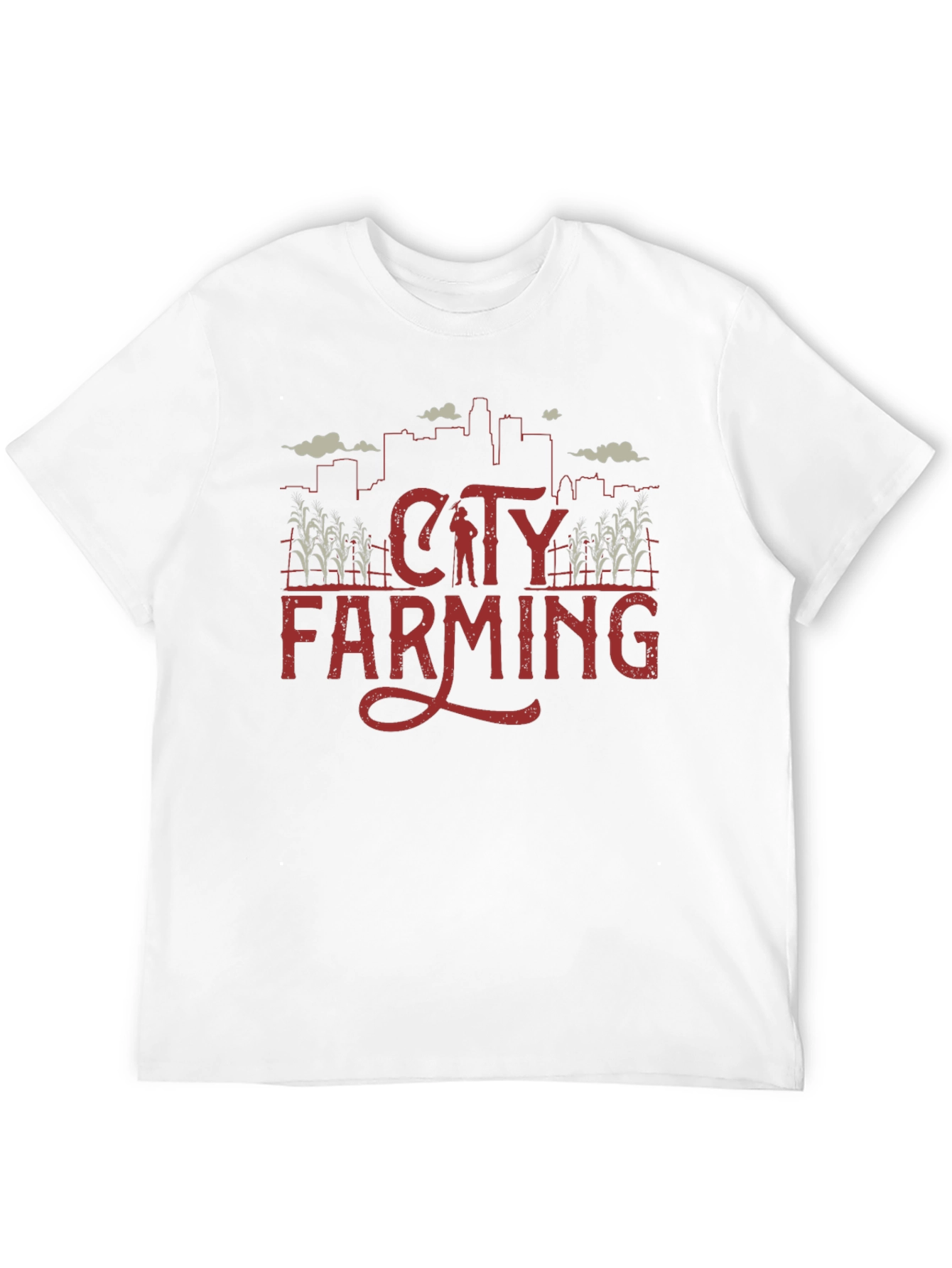 City Farming Graphic Tee - Urban Agriculture T-Shirt