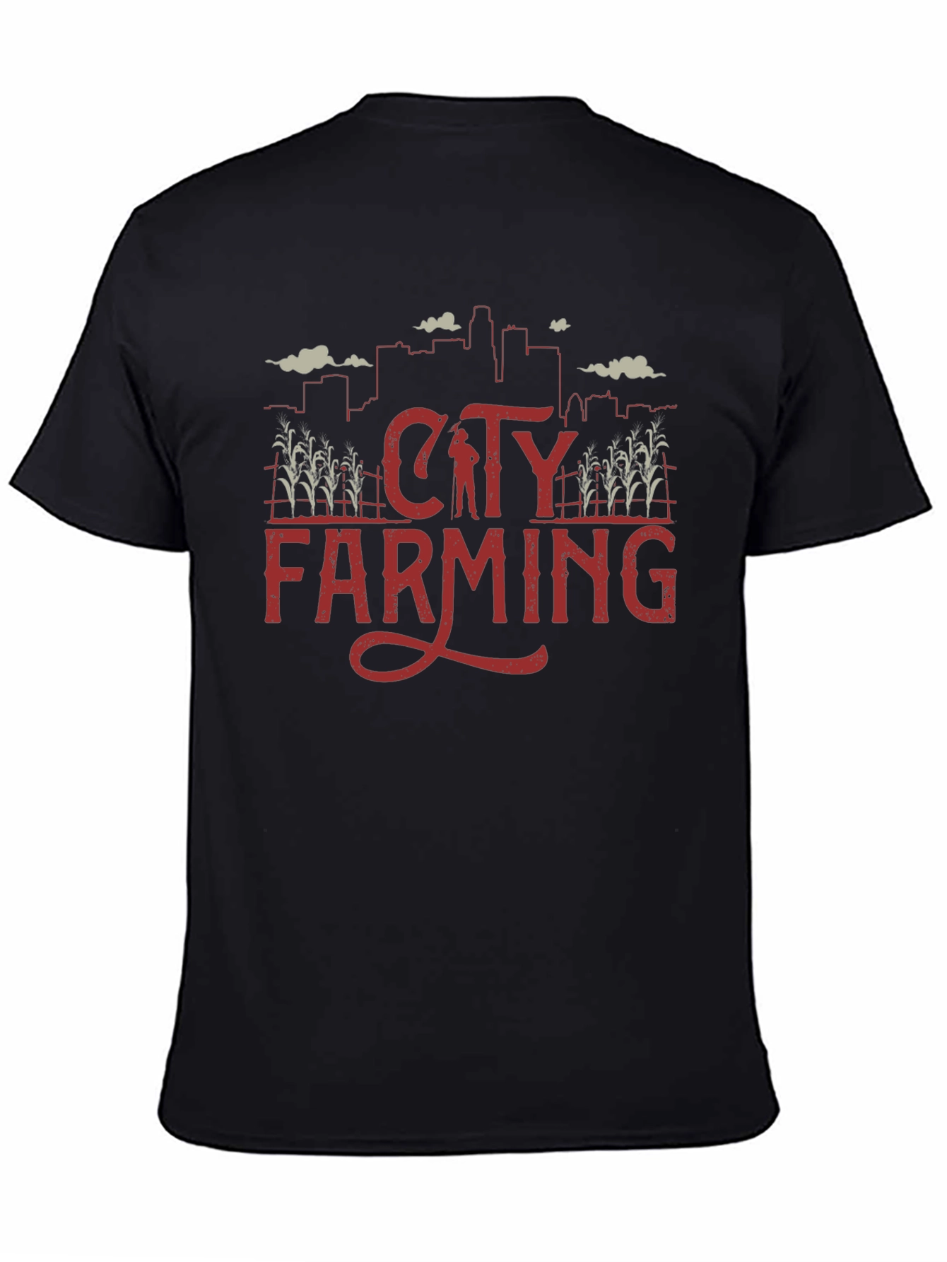 City Farming Graphic Tee - Urban Agriculture T-Shirt