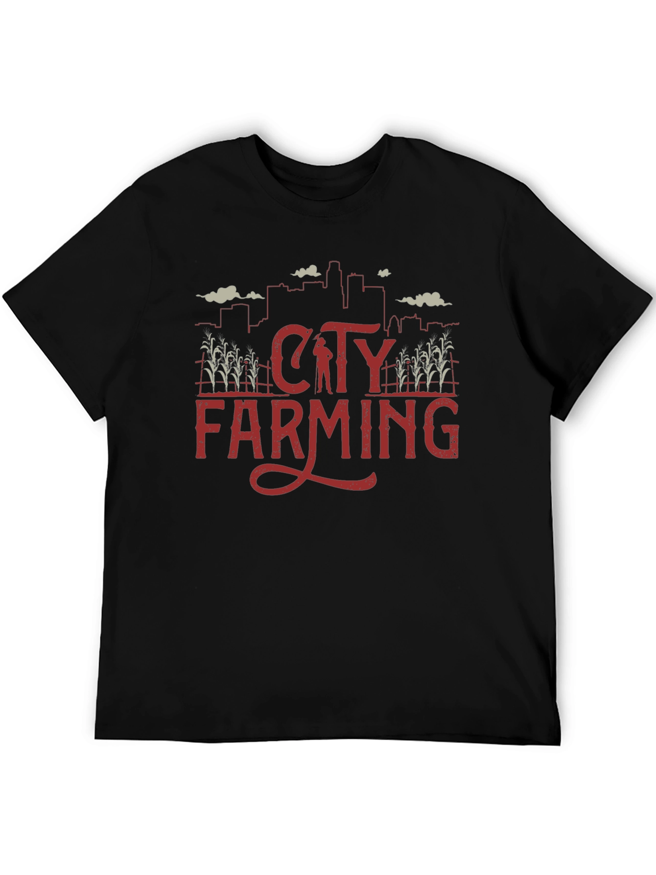City Farming Graphic Tee - Urban Agriculture T-Shirt